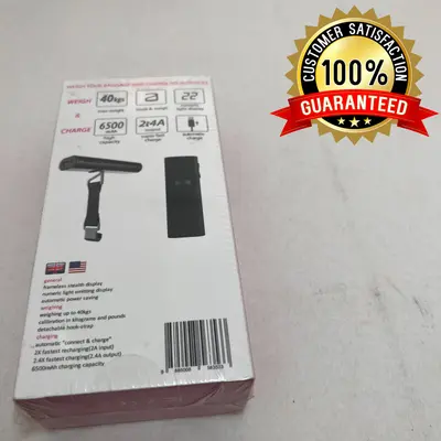 OAXIS AirScale – Charge Your Phone (6500mAh) and Weigh Your Luggage (40 Kgs) - Thumbnail 2